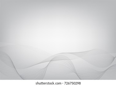 Grey line Gradient abstract background vector illustration.