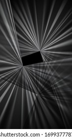 Grey line on black. Minimal design. Cover design template, business flyer layout, wallpaper