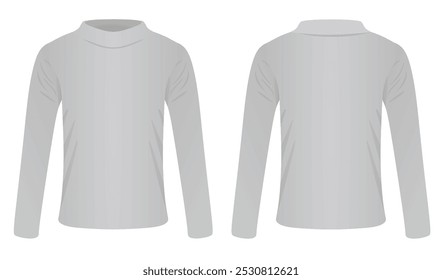 Grey  man base layer. vector