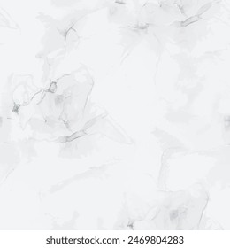 Grey Marble Floor Pattern. Light Rock Stone. Modern Abstract Template. Grey Vector Grunge. Grey Water Color Background. White Alcohol Ink Marble. Light Gradient Watercolor. White Marble Background.