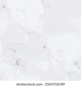 Grey Marble Floor Texture. Light Water Color Watercolor. White Rock Wall. Grey Seamless Watercolor. White Alcohol Ink Repeat. Vector Abstract Template. Light Marble Background. Light Vector Pattern.