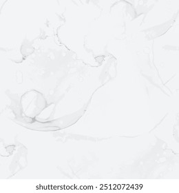 Textura de pizarra de mármol gris. Pintura de azulejos blancos. Repita La Tinta Con Alcohol Ligero. Vector Plantilla sin fisuras. Grunge elegante gris. Fondo de mármol ligero. Acuarela degradada blanca. Fondo de color de agua gris.