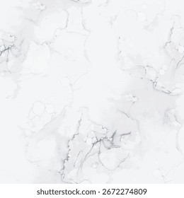 Textura de pizarra de mármol gris. Acuarela de tinta de alcohol blanco. Piedra de azulejo blanco. Granito de Vector fluido. Salpicadura de color de agua ligera. Fondo de mármol ligero. Acuarela inconsútil gris. Plantilla Abstractas moderna.