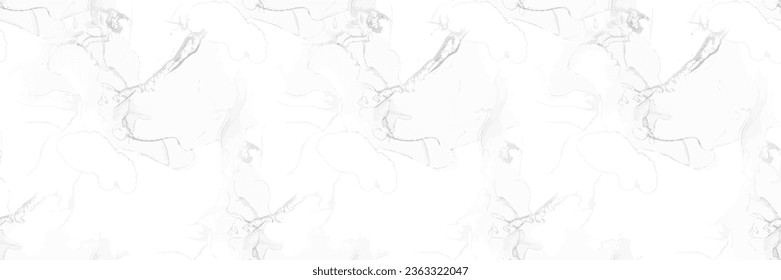 Grey Marble Texture. Grey Alcohol Ink Watercolor. Light Tile Wall. Modern Seamless Template. White Marble Background. White Water Color Marble Stone. Light Gradient Watercolor. Grey Elegant Pattern.