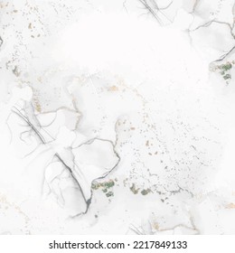 Grey Marble Texture. Light Elegant Pattern. Modern Seamless Template. Light Alcohol Ink Watercolor. Light Rock Stone. White Gradient Watercolor. White Marble Background. Grey Water Color Marble Slate.