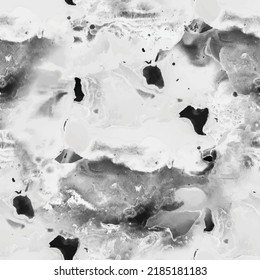 Grey Marble Texture. Light Rock Floor. White Alcohol Ink Background. Gray Marble Background. Fluid Elegant Grunge. White Abstract Watercolor. Gray Water Color Splash Stone. Modern Abstract Template.