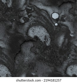 Grey Marble Texture. Modern Seamless Painting. Gray Gradient Background. Luxury Water Color Watercolor. Slab Alcohol Ink Splash Wall. Light Elegant Ceramic. Grey Marble Watercolor. Gray Dark Slate.