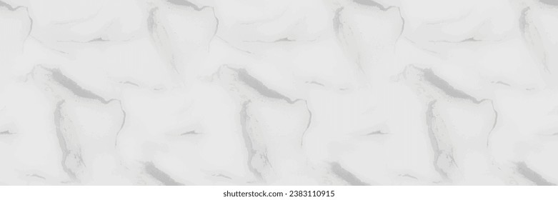 Grey Marble Texture. Vector Seamless Template. Light Rock Wall. White Marble Background. White Gradient Watercolor. Fluid Vector Ceramic. Grey Alcohol Ink Watercolor. Light Water Color Splash Stone.