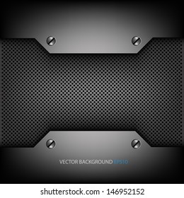 grey metal background for text and message design sample text modern technology website metal pattern design