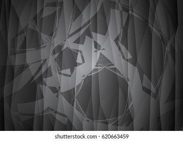 Grey monster backgrounds and polygon.