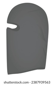 gorra gris de motocicleta. ilustración vectorial