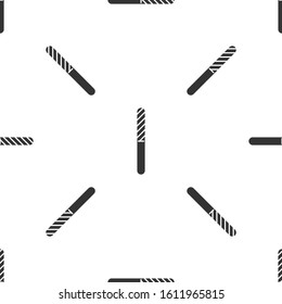Grey Nail file icon isolated seamless pattern on white background. Manicure tool.  Vector Illustration