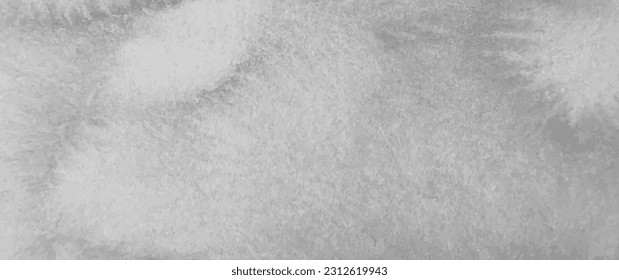Grey old paper vector texture background for cover design, cards, flyer, poster. Vintage dirty watercolor art backdrop. Hand drawn grunge watercolour illustration. Aged painted template for design.