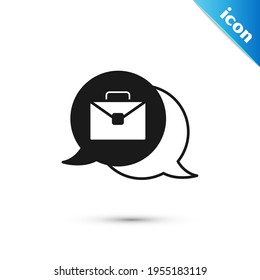 Grey Online working icon isolated on white background. Freelancer man working on laptop at his house. Remote work. Distant job concept.  Vector