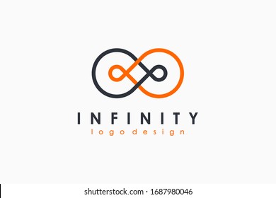 Infinity Sport Logo Stock Vector