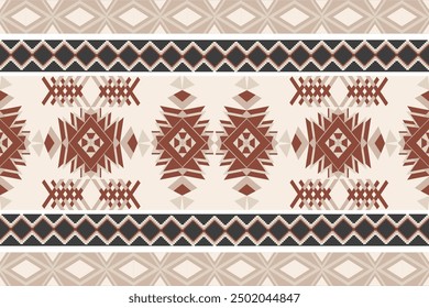 Grey and pale red geometric patterns that are traditional, ethnic, Navajo, or Native American Indian. designs for clothing, curtains, carpets, sarongs, Hmong, and fabric edges.