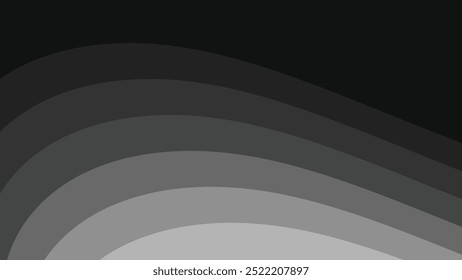 Grey paper cut abstract background vector image