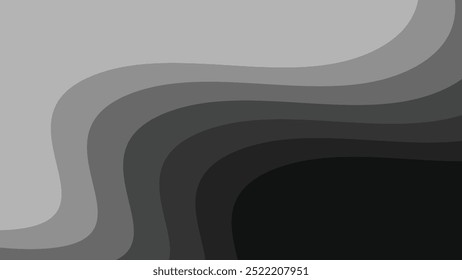 Papel cinza corte abstrato fundo vetor imagem