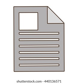 grey paper sheet with white square and stripes over isolated background,vector illustration