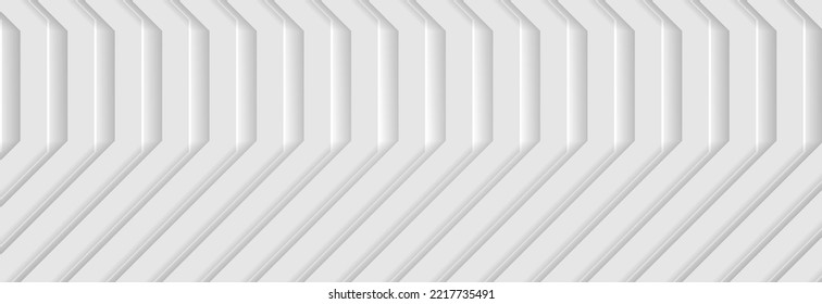 El papel gris raya el fondo geométrico de la tecnología abstracta. Diseño de pancartas de concepto de vector