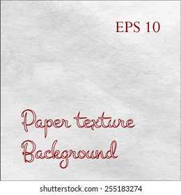 Grey paper texture background for your design. Vector illustration.