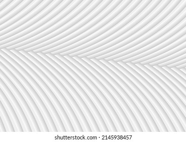 Grey paper waves abstract technology geometric background. Vector concept design