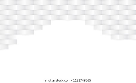 Grey pattern background. 3D texture wall panel.