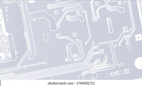 Grey pcb motherboard abstract texture background pattern backdrop