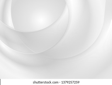 El fondo abstracto de las olas borrosas que empañan el aroma gris. Diseño de vectores