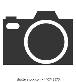 grey photographic camera