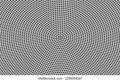Grey pixel poster. Banner gray squares mosaic. Abstract background pattern for design. Monochrome halftone effect. Abstract grunge textures. Vector illustration eps10.