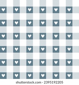 Patrón de gránulos rojos con fondo cardíaco. fondo de patrón de plaid. fondo trenzado. Patrón sin foco. de fondo, decoración, envoltura de regalo, mantel de gingham, manta, tartán.
