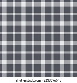Grey plaid seamless pattern. Traditional pattern vector illustration. Seamless fashion print.