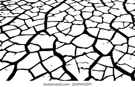 Parede de casa de fachada de gesso cinza com rachaduras escuras.Parede de concreto cinza preto branco, piso com rachaduras, fundo de textura, tinta rachada