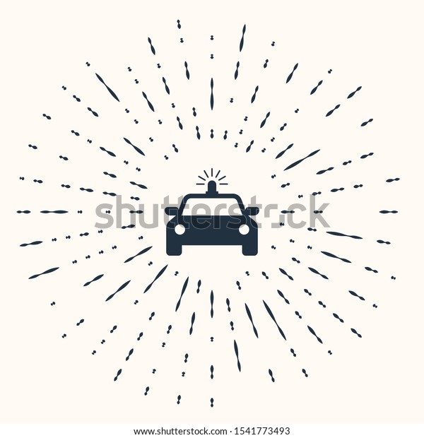 Grey Police Car Police Flasher Icon Stock Vector Royalty Free 1541773493 Shutterstock 7890