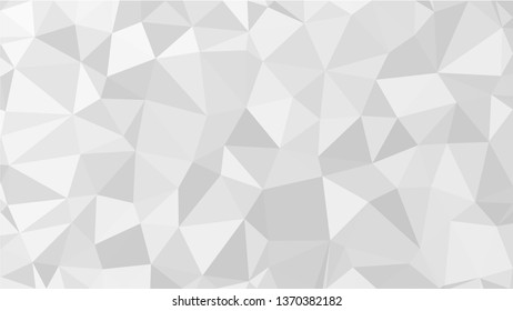 Grey Polygonal Mosaic Background, Low Poly Style, Vector illustration, Business Design Templates