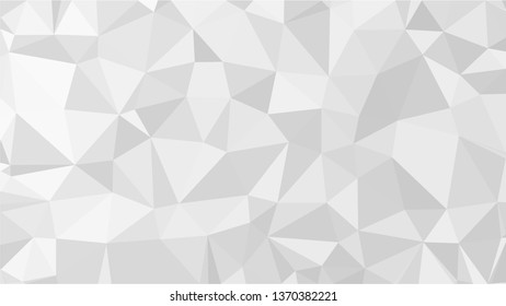Grey Polygonal Mosaic Background, Low Poly Style, Vector illustration, Business Design Templates