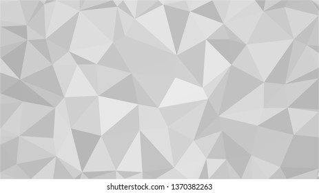 Grey Polygonal Mosaic Background, Low Poly Style, Vector illustration, Business Design Templates