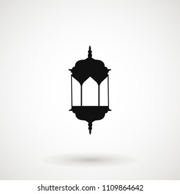 grey ramadan lantern