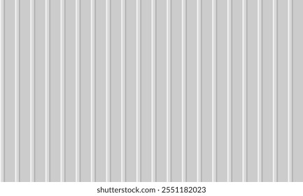 Grey rectangle seamless pattern looks like a metal sheet roof. Vector Repeating Texture.