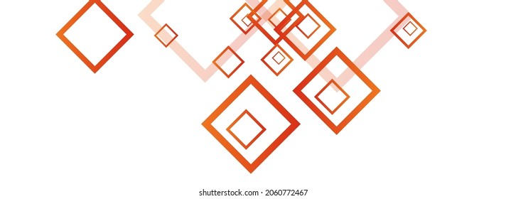 Grey Rectangular Contemporary Vector Panoramic Background. Mosaic Square Poster. White Shape Backdrop. Light Concept Frame.