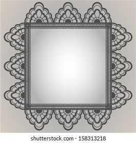 Grey Retro Frame
