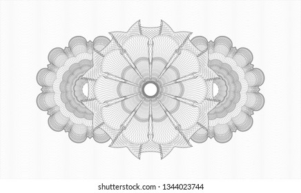 Grey rosette (money style emblem)