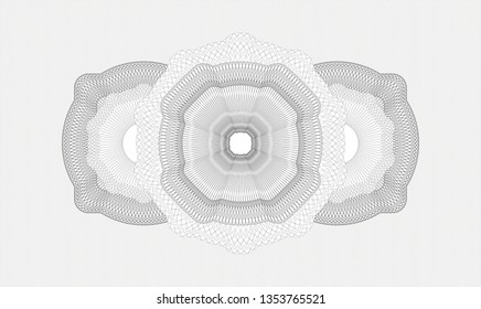 Grey rosette (money style emblem)