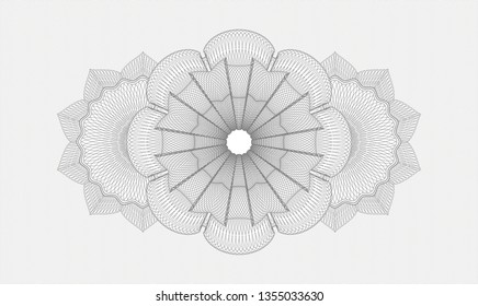 Grey rosette (money style emblem)