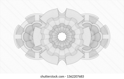 Grey rosette (money style emblem)