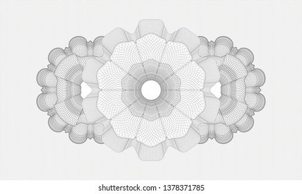 Grey rosette (money style emblem)