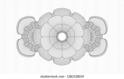 Grey rosette (money style emblem)