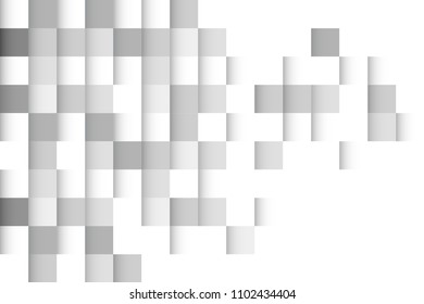 Grey scale abstract texture. Vector gray square business background paper or plastic art style can be used in cover design, book design, poster, cd cover, flyer, website backgrounds or advertising.