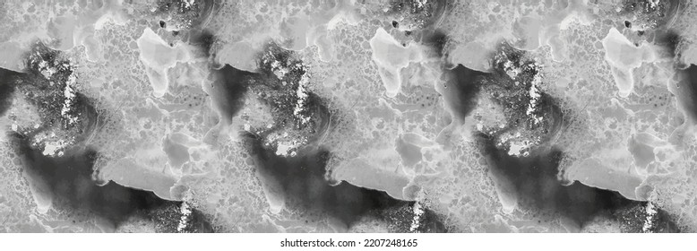 Grey Science Texture. White Light Vector Ceramic. White Rock Paint. Light Grain Background. Grey Gray Ink Repeat Floor. Light Gradient Science. White Grey Color Science. Vector Abstract Painting.